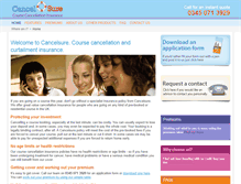 Tablet Screenshot of cancelsure-insurance.co.uk